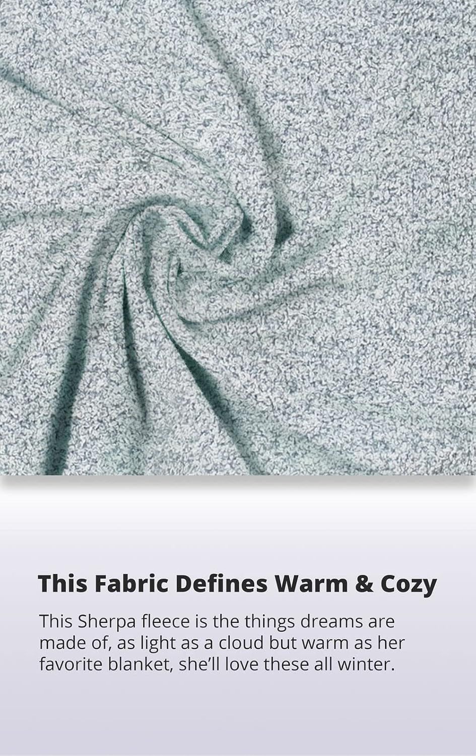 Fuzzy Pajamas for Women - Snuggle Fleece PJ Set for Women